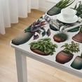 thumbnail image 5 of Acheng Houseplants Indoor Garden Potted Plants Square Tablecloths 100% Polyester Fiber 46*46, 5 of 8