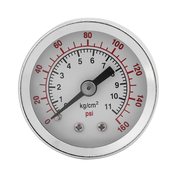 Manómetro de agua Jadeshay 0‑160PSI 1/8NPT Manómetro de presión A