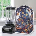 thumbnail image 5 of HELLHERO Colorful Cat and Daisy Pattern Design Kitchen Blender Dust Cover, Spill-Proof for Kitchen Use, 5 of 6