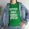 thumbnail image 7 of Retired Truck Driver Shirt, Gift For Trucker T-Shirt, Big Rigs - ID: 2113, 7 of 7