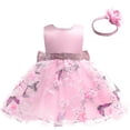 thumbnail image 2 of Hicidod Tutu Dress for Girls Tulle Princess Prom Dresses for Toddler Kids Little Girl Cute Fancy Birthday Party Ball Gown, 2 of 6