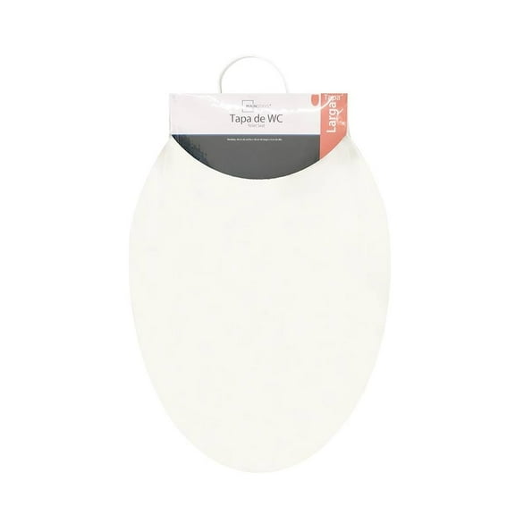 Asiento para Baño Mainstays Alargado Blanco