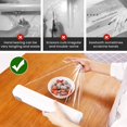 thumbnail image 4 of Dispensador de envoltura de plástico Cortador de diapositivas Reutilizable Film transparente Ajustable Namotu LRWJ813, 4 of 6