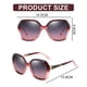 thumbnail image 3 of Gafas de sol polarizadas degradadas de alta gama, gafas de sol de moda, hechas de PC y metal, 3 of 6