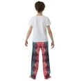 thumbnail image 5 of FORMRS Kids Pajama Pants with Pockets Size 9-10Y Boys Lounge Sleep Bottoms, Vibrant Green Tartan Pattern, 5 of 8