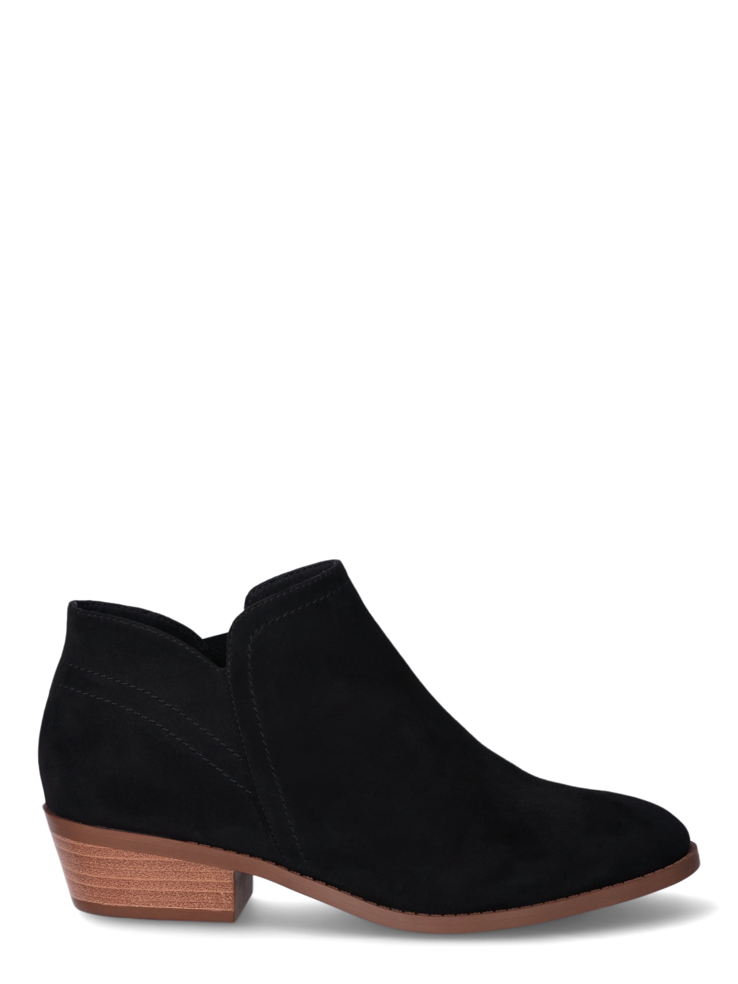 Time and Tru Women's Core Ankle Boots, Wide Width Available