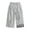 A-Light Gray196, variant on Wrap Belt Wide Leg Cropped Pants for Men Print Motif Street Asian Trousers