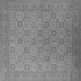 thumbnail image 1 of Ahgly Company Indoor Square Oriental Gray Industrial Area Rugs, 3' Square, 1 of 4
