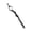 Black, variant on Professional Hair Styling Razor with Comb for Thinning and Cutting, Ergonomic Handle, Salon Quality