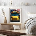 thumbnail image 6 of Diamond Art Kit for Adults, Bright Bus Yellow Print No.5 Diamond Painting for Adults Beginners, 5D DIY Diamond Art Painting Kits, Colorful Diamond Painting Craft for Home Decor 12x16, 6 of 7