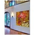 thumbnail image 3 of "Flamingo Mingle" Painting Print on Wrapped Canvas, 3 of 7
