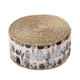 thumbnail image 4 of Almohada de meditación portátil y cómoda para el suelo del hogar. Patrón de jarrón, 4 of 9
