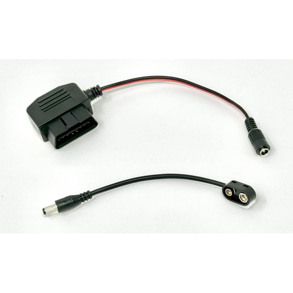 OBD ll Connector Vehicle Memory Saver Reliable and Easy 9 Volt Battery Powered