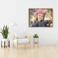 thumbnail image 6 of Personalized Custom Canvas Prints: Photo On Canvas (Light Brown 8X10) Transform Your Photos into Stunning Framed Wall Art Digitally.(Please send photos to customer service after placing an order), 6 of 7