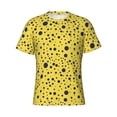 thumbnail image 3 of Naloa Blue Spots Men's T-Shirt Sport T-shirt Men's Basic Tee Casual Men's Shirt, Round Neck, Short Sleeves - Small, 3 of 5