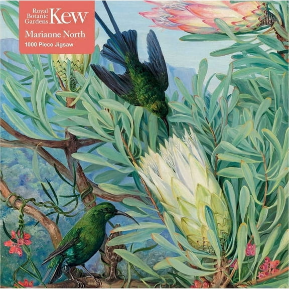 1000-Piece Jigsaw Puzzles: Adult Jigsaw Puzzle Kew Gardens' Marianne North: Honeyflowers and Honeysuckers: 1000-Piece Jigsaw Puzzles (Other)