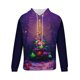 thumbnail image 4 of Sudadera con capucha para hombre, estilo casual, con cuello redondo, estampado de árbol de Navidad, manga larga, blusa de poliéster, 4 of 5