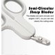 thumbnail image 2 of Pet Nail Clippers, Razor Sharp Blade, Round Head and Angled Cat Nail Clipper & Claw Trimmer to Avoid Injury, Professional Grooming Tool for Cats Small, 2 of 5