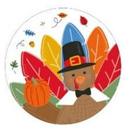 Way to Celebrate Kids Thanksgiving Dessert Plates, 12 ct