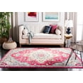 thumbnail image 3 of SAFAVIEH Madison Dalia Oriental Area Rug, Fuchsia/Blue, 8' x 10', 3 of 12