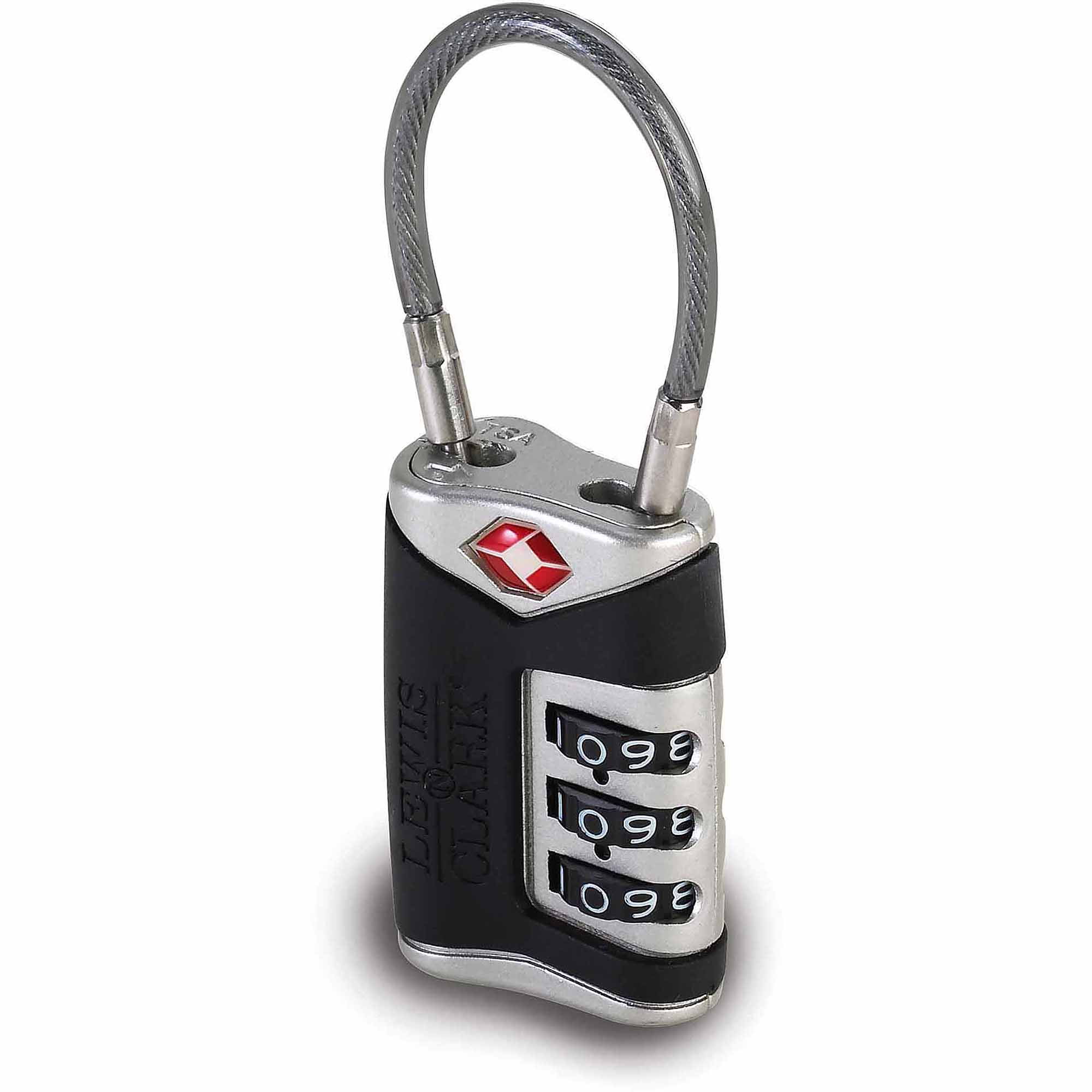 TSA Approved Cable Luggage Lock Heavy Duty Combination Cable Lock by Drop Love H.C