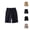 Navy, variant on Boys Girls Shorts with Pockets Summer Casual Lightweight Elastic Waist Loose Knee Length Shorts School Uniforms 1-18 Years