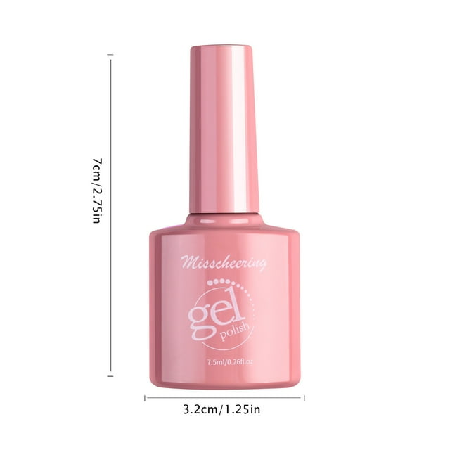 Esmalte de uñas en crema color caramelo macarrón de 12 colores, 7,5 ml