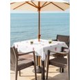 thumbnail image 2 of Outdoor Tablecloth with Umbrella Hole and Zipper, Valentine's Day Square Table Cloth 54x54 Inch Waterproof Tablecloth, Red Love Heart Romantic Watercolor Picnic Table Cover for Patio Camping, 2 of 7