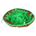 thumbnail image 4 of Pet Snuffle Feeding Bowl, Dog Sniffing Pad Foldable Interactive Boredom Relief  for Home for Cats Red,Yellow,Brown, 4 of 7