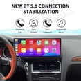 thumbnail image 5 of SNATEEN 15.8 inch Carplay Screen Radio Multimedia Player for Audi Q7 2010-2015 Models Universal Car Navigation GPS Upgrade Headunit Android Display Video 1080P Touch Screen Replace System, 5 of 16