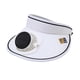 thumbnail image 1 of Sombrero con visera y ventilador para playa, con carga solar, para mujer, con ventilador, vacío Blanco, 1 of 9