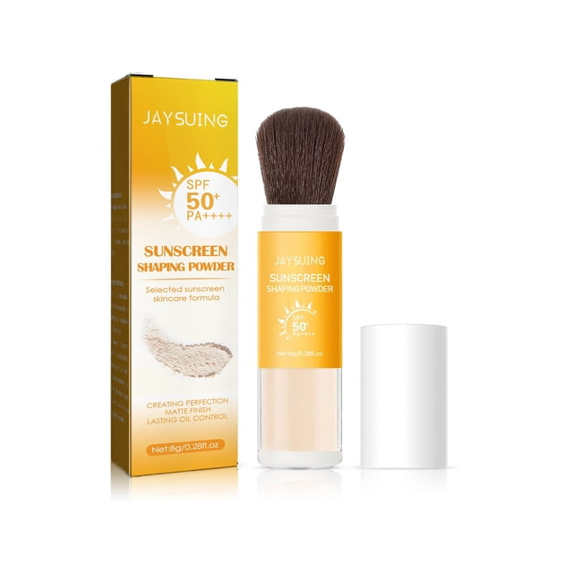 protector solar maquillaje protector solar spray crema de protección solar protector solar caraProtector solar SPF50, polvo suelto, bloqueador solar, protección de la piel, resi(Compre 2 y ahorre 10%)