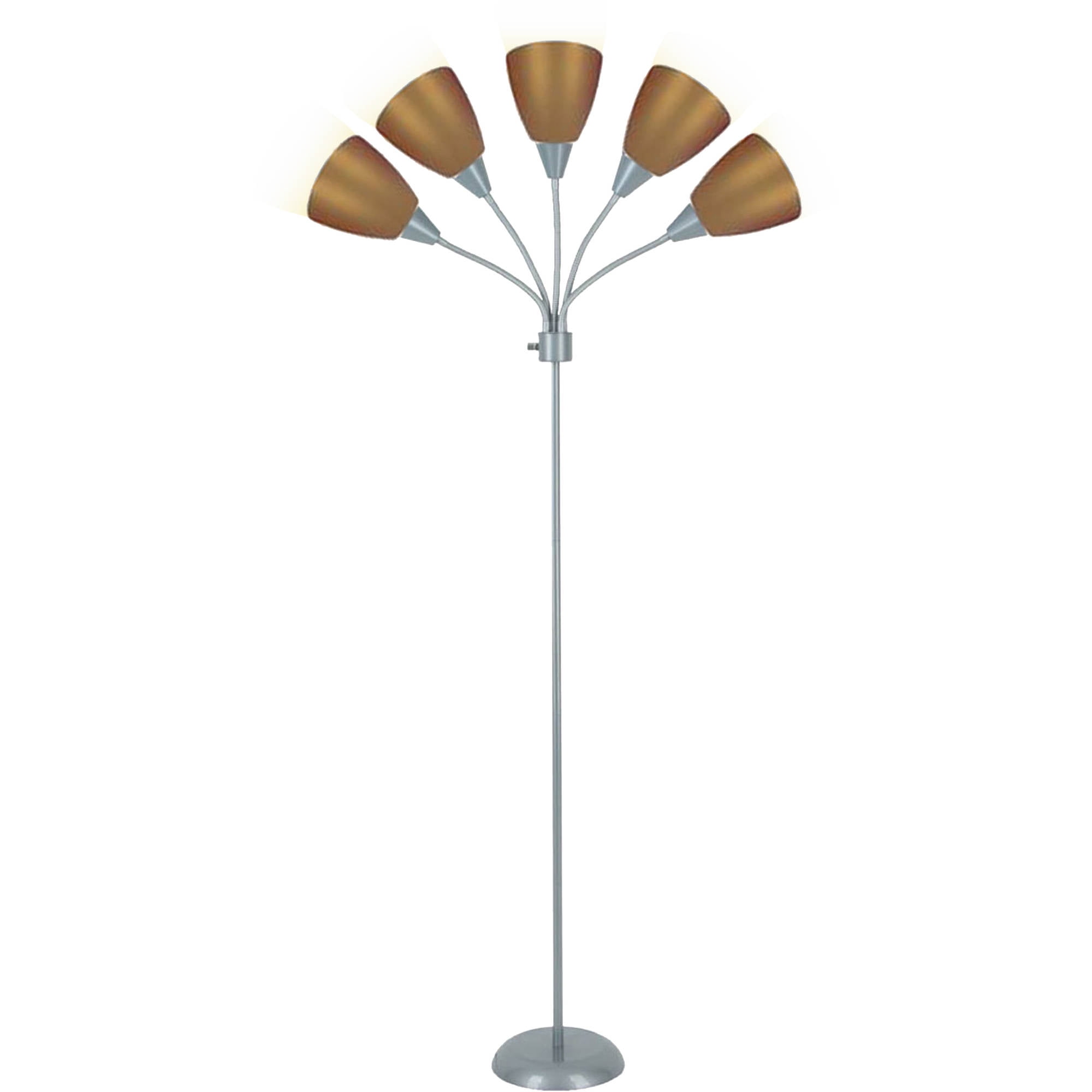 Mainstays 5-Light Floor Lamp, Multiple Colors by JIMCO LAMP CO.