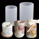 thumbnail image 2 of Molde cilíndrico de silicona para velas, molde para aromaterapia, resina epoxi, arcilla, yeso, artesanía de fundición, manualidades hechas a mano, 2 of 4