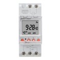thumbnail image 1 of Timer Switch Screen Display Smart Digital Analog Time Backlight DIN Rail 85‑265VAC 30A, 1 of 4