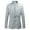Gray, variant on Kaemgyyd Mens Casual Suit Blazer Jacket Button down Lightweight Coat Fashion Slim Business Dress Coat