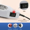 thumbnail image 3 of Calor Pistola de aire caliente eléctrica 220V pistola de calor herramienta de bricolaje TOMSHOO Calor, 3 of 7