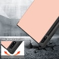thumbnail image 6 of Allytech Galaxy Tab S8 Ultra Case 14.6-inch SM-X900 X906,Ultra Slim Flip Folding Stand Auto Sleep Wake Smart Cover Shockproof Durable PU Leather Case for Samsung Galaxy Tab S8 Ultra 14.6" - Rosegold, 6 of 9