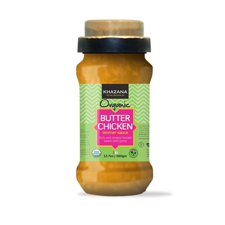 Khazana Organic Butter Chicken Simmer Sauce