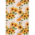 thumbnail image 6 of Sunflower Vintage Tablecloth Table Cover Washable Tabletop for Kitchen Dinning Decoration Rectangle 60x84inch, 6 of 6