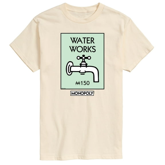 Monopoly - Waterworks - Men's Short Sleeve Graphic T-Shirt