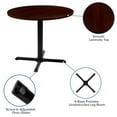 thumbnail image 4 of Flash Furniture Chapman 36" Round Multi-Purpose Conference Table in Mahogany, 4 of 12