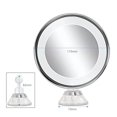 thumbnail image 1 of Version 10X Magnifying Makeup Vanity Mirror with Lights, LED Lighted Portable Hand Cosmetic Magnification Light up Mirrors for Home Tabletop Bathroom Shower and Travel, 1 of 5