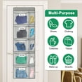 thumbnail image 4 of EEEkit Over the Door Organizer, Weekly Clothes Organizer, Hanging Storage Rack for Closet, 4 of 7