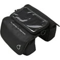 thumbnail image 3 of sixthreezero Bicycle Pannier Bag Rear Rack Trunk with Waterproof Front Frame, Double Sided, Phone Holder, Black, 3 of 6