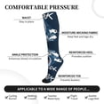 thumbnail image 4 of Picia Shark Printed Sports Compression Socks - 15-20mmHg Graduated Compression, High-Performance Soft and Breathable Socks for Men and Women, 4 of 5