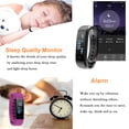 thumbnail image 6 of IP67 Waterproof Bluetooth Fitness Tracker Heart Rate Monitor Smart Watch Wristband Bracelet, 6 of 7