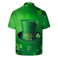 thumbnail image 5 of BiZtdJrK Funny Polos Shirts for Men 2025 St Patricks Day Short Sleeve Golf Shirt Fashion Shamrock Graphic Printed Tees Summer Holiday Tops Multicolor XL Prime By Hour, 5 of 6