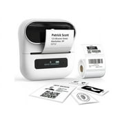 M220 Label Maker, Upgrade 3 Inch Barcode Label Printer, Portable Sticker Maker Machine for Barcode, Name, Address, Labeling, Mailing, Home, Office & Small Business, Compatible with Phones&PC