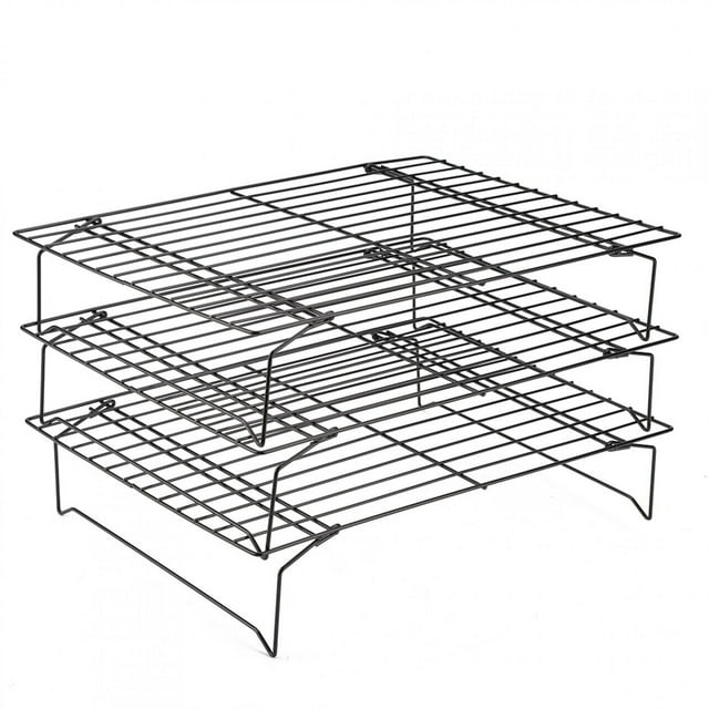 Grille de cuisson, plateau de cuisson antiadhésif de grille de refroidissement en acier inoxydable Dekaim pour biscuit/gâteau/pain